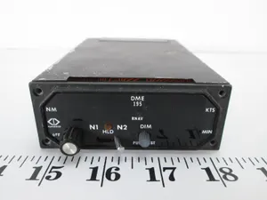 Narco Avionics DME 195 Indicator TSO C-66a Digital Display N1 N2 Aviation SKU T2